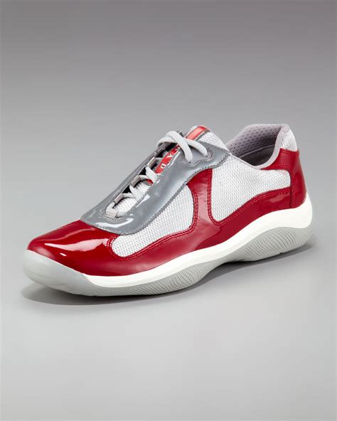 prada red soal mens shoes|prada shoes for men.